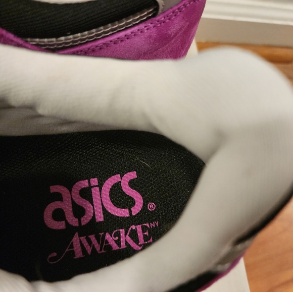 Asics Awake NY Gel Lyte 3 Mens 12 Shoes Purple - Picture 7 of 8